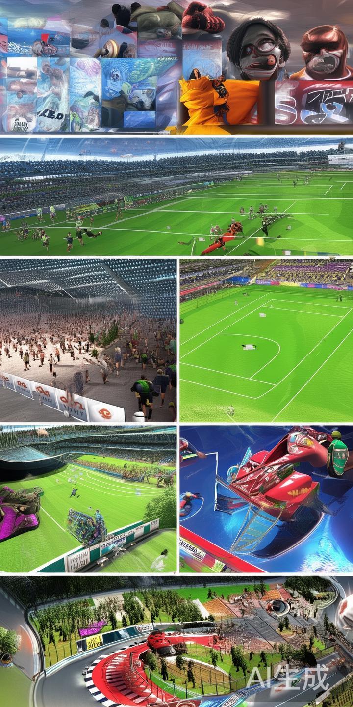 体育游戏的类型繁多，涵盖了篮球、足球、网球、赛车等